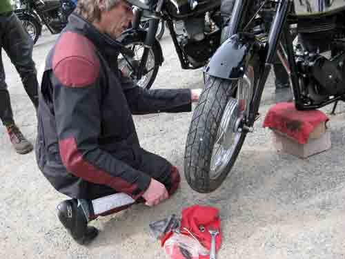 Meyer takes a screw for the team.