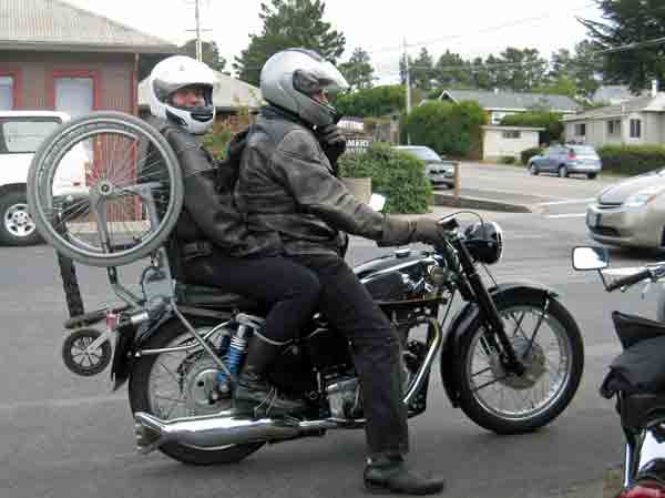 Julie-and-Paul-Zell are ready to leave Pt. Reyes