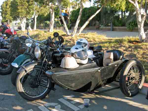 still-life-of-pete-young-sidecar The Young's sidecar rig. Pete rode with Sirisvati on the back and Atticus in the chair.