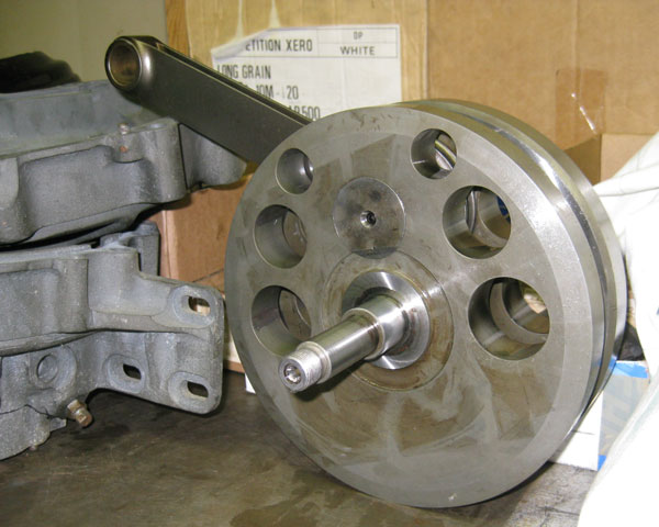 The beautiful fly wheel