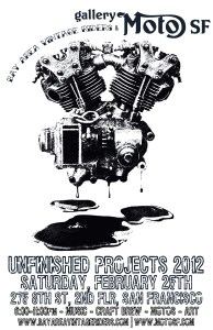 Poster for unfinished projects 2012