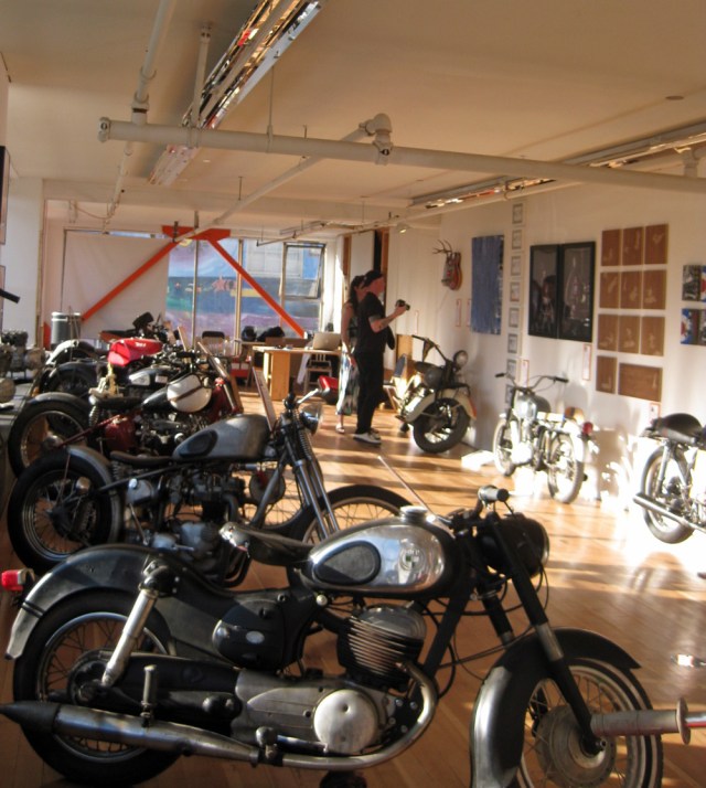 A view of the gallery to the North