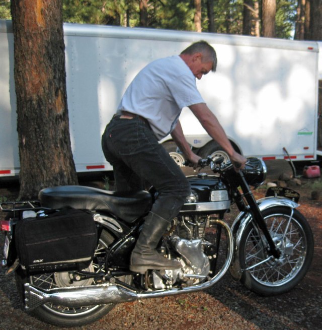 Mirek practices starting procedure