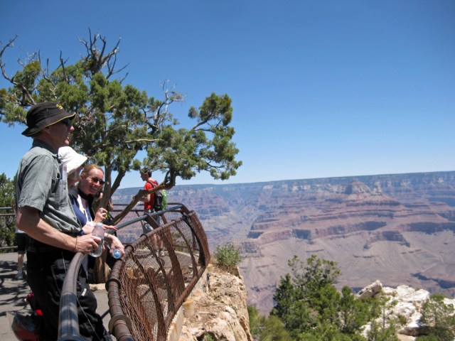 The-Jennings-and-Gwen-enjoy-the-view The Jennings and Gwen enjoy the view