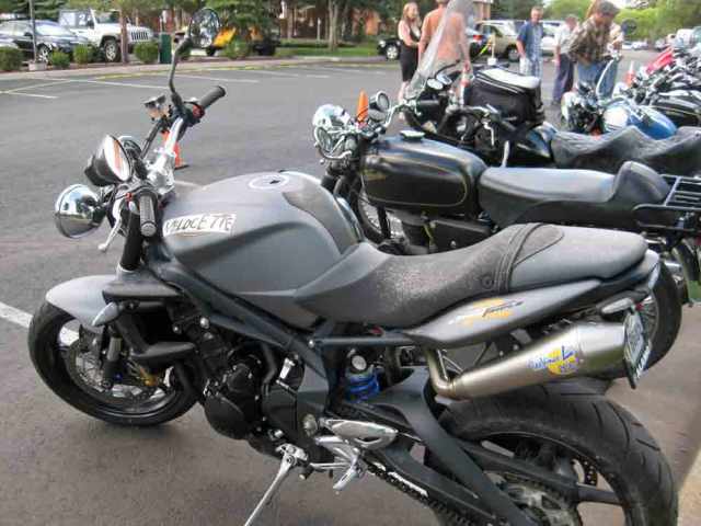 although other marques are allowed to go on the ride, everyone wants a Velocette