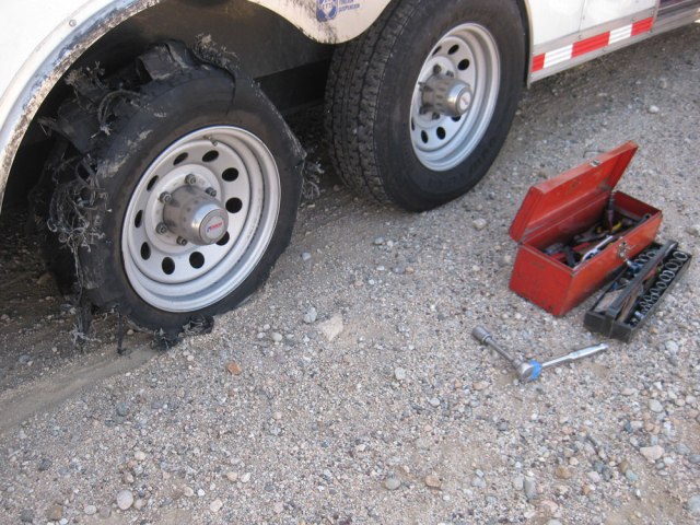 first-shredded-tire The First Shredded Tire
