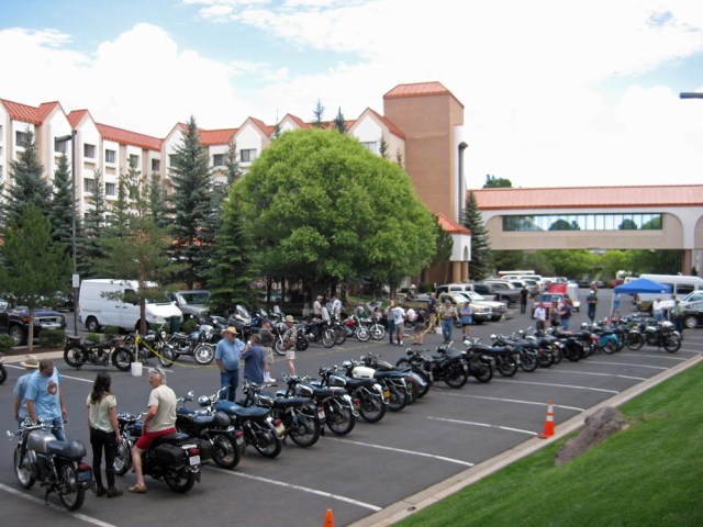 line-up view of the Concours d'Oiligance