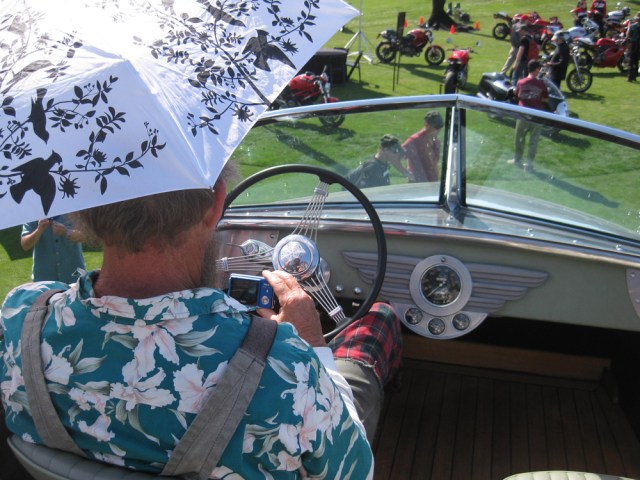 Jeff in the drivers seat of the DecoLiner