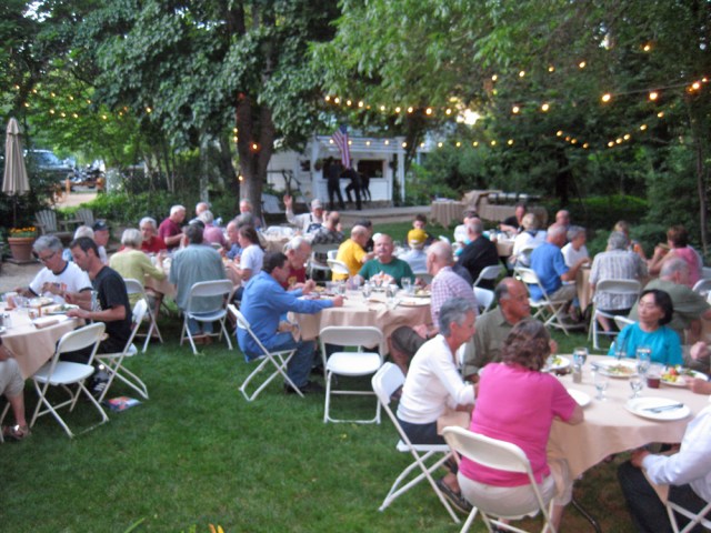 The buffet at the St. George