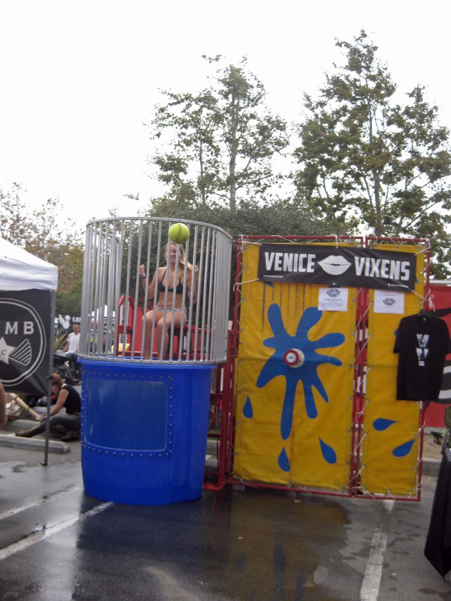 One Vixen is about to get wet