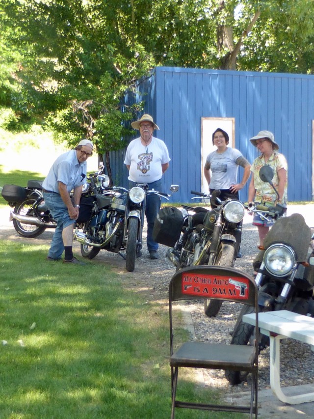 arrival in Salmon Idaho