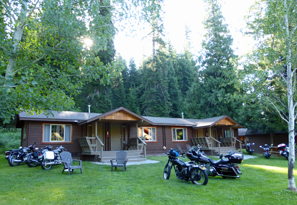 How the other half live - Lochsa Lodge Cabins