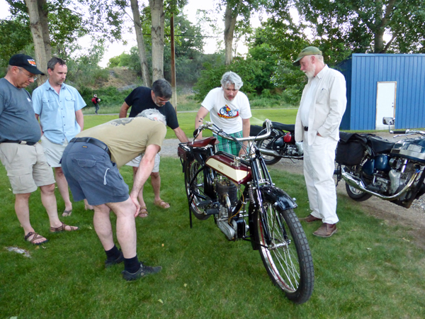 Pete and his amazing 1913 Veloce