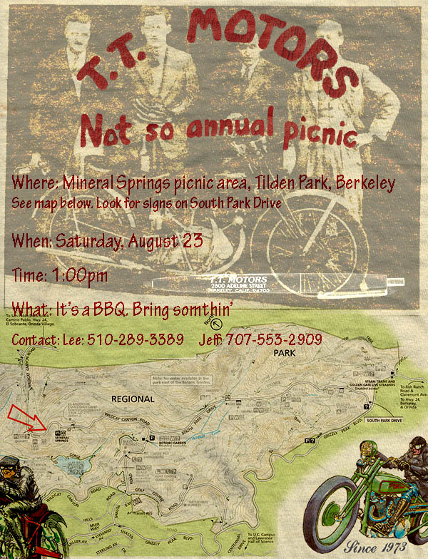 TT Motors Not so Annual Picnic flyer