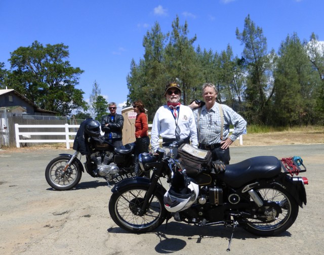 Gil Loe and George Shoblo with Mirek and Manuela in the background