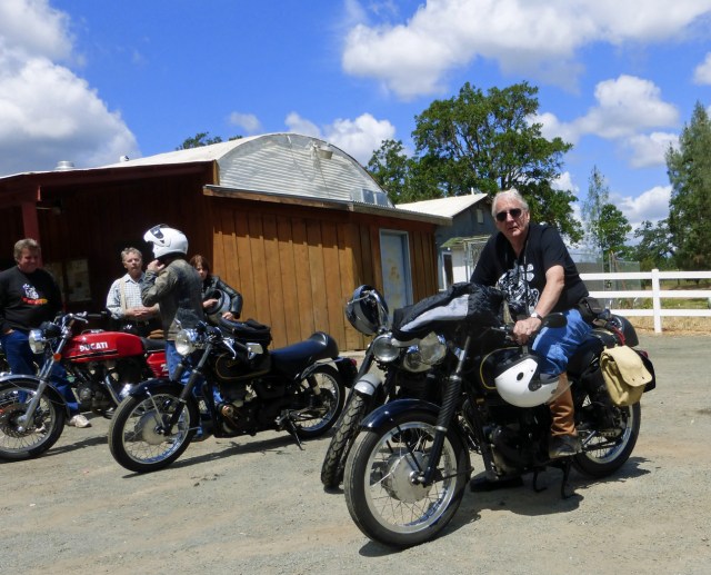 Jim Abbott gets ready to leave Pope Valley